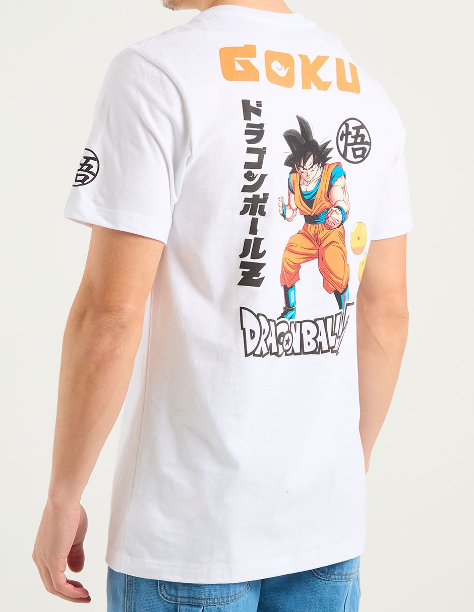 Playera Dragon Ball Z cuello redondo para hombre 10
