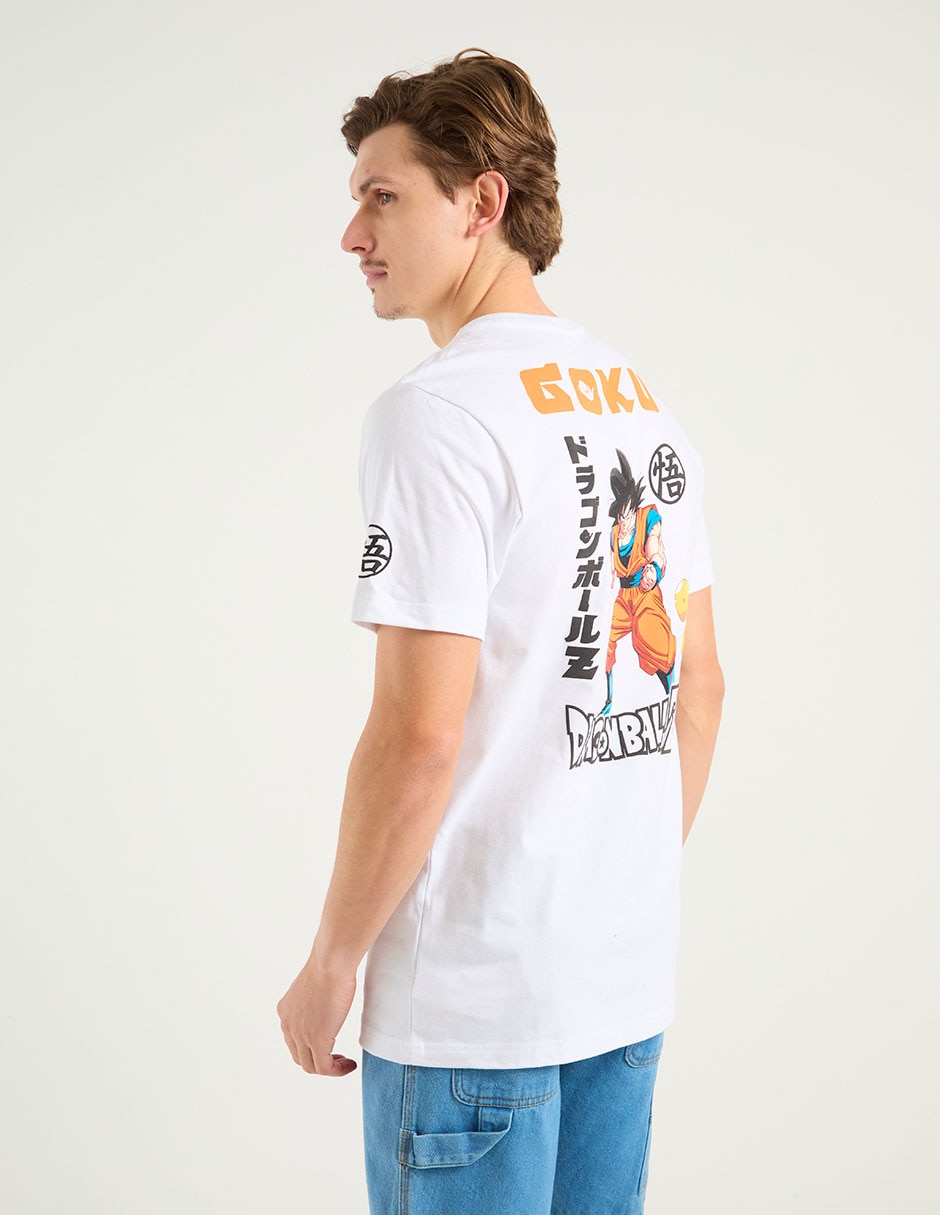 Playera Dragon Ball Z cuello redondo para hombre 11