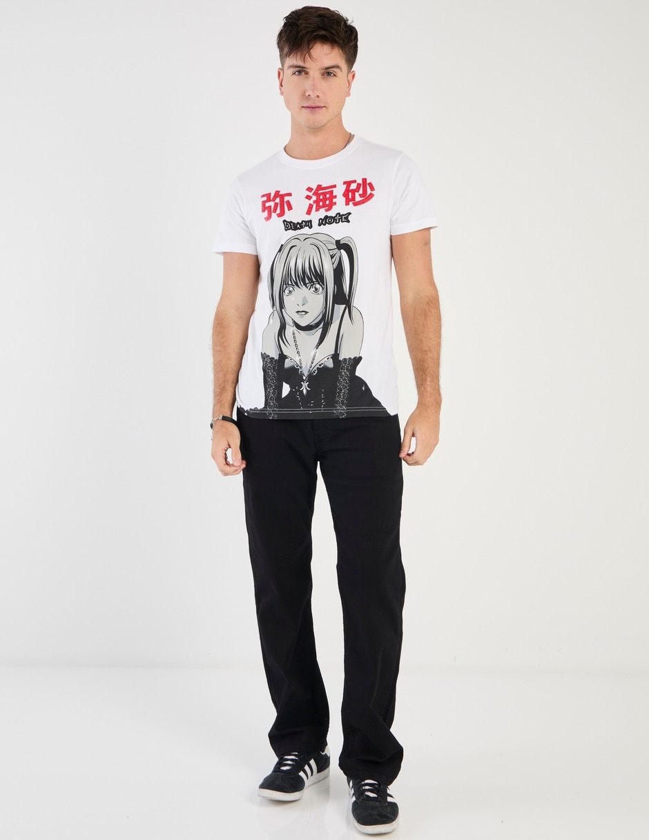 Playera misa amane cuello redondo para hombre 6