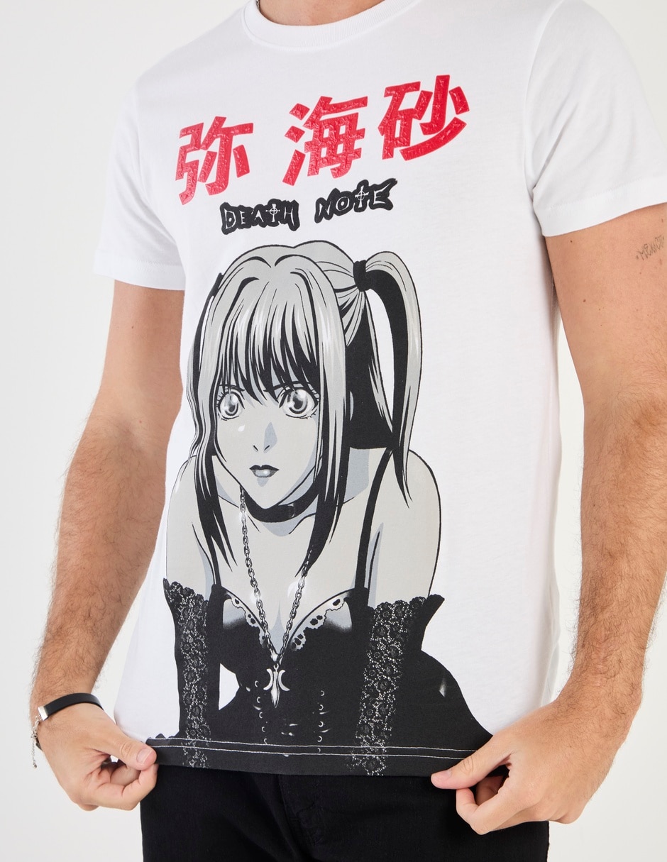 Playera misa amane cuello redondo para hombre 7