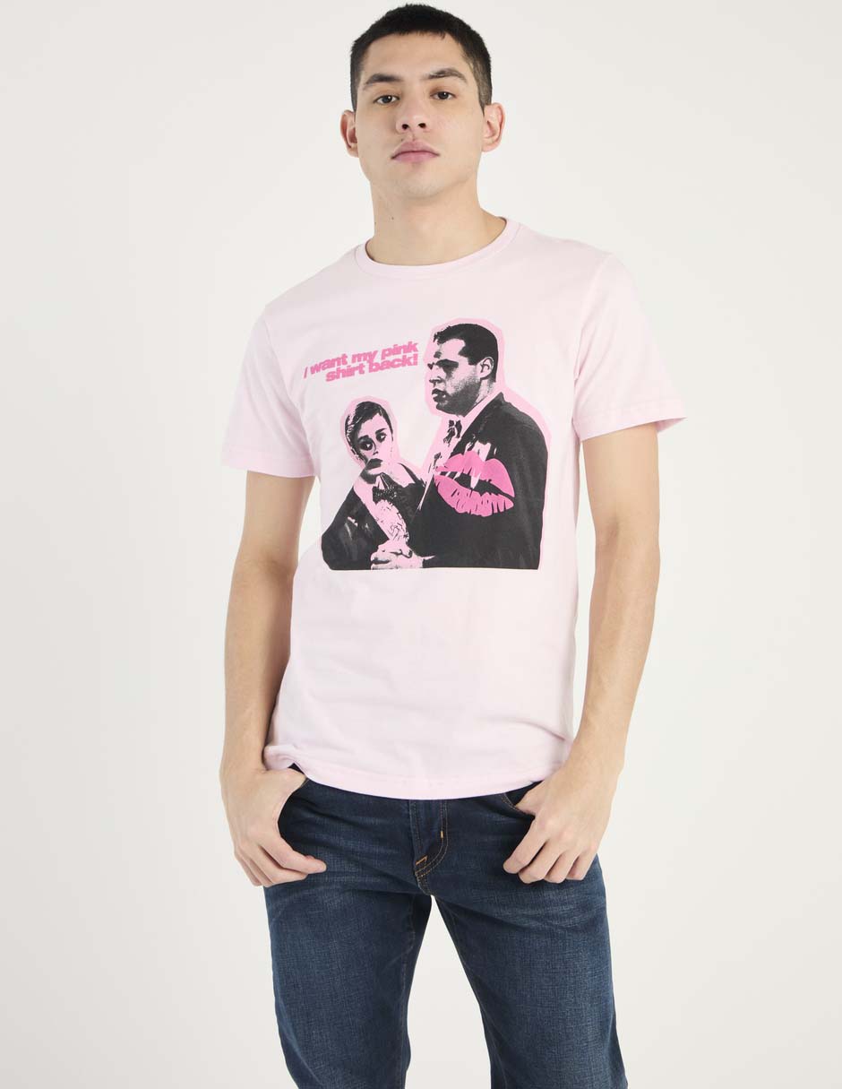 Playera mean girls cuello redondo para hombre