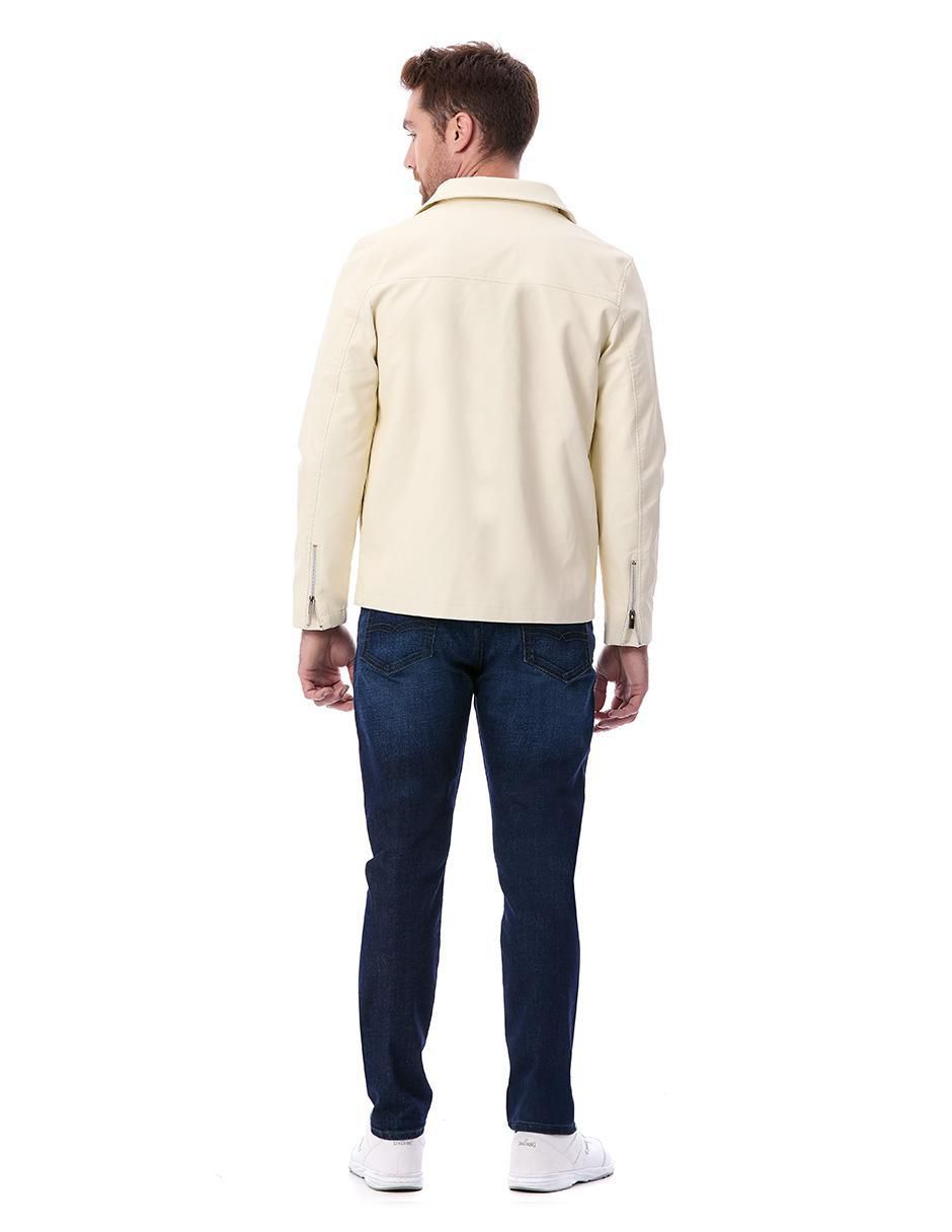 Chamarra casual Buffalo Jeans David Bitton con bolsillos para hombre