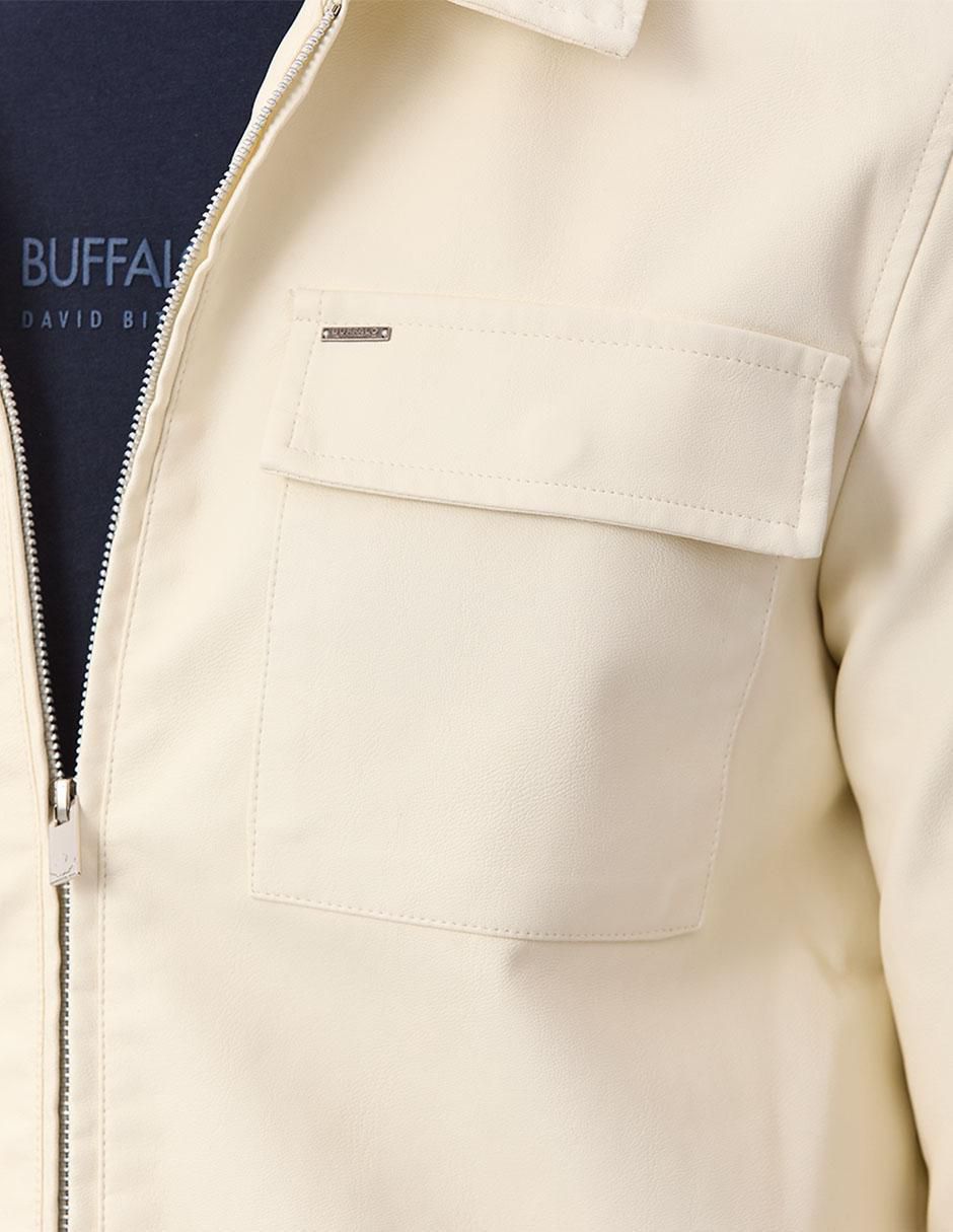 Chamarra casual Buffalo Jeans David Bitton con bolsillos para hombre