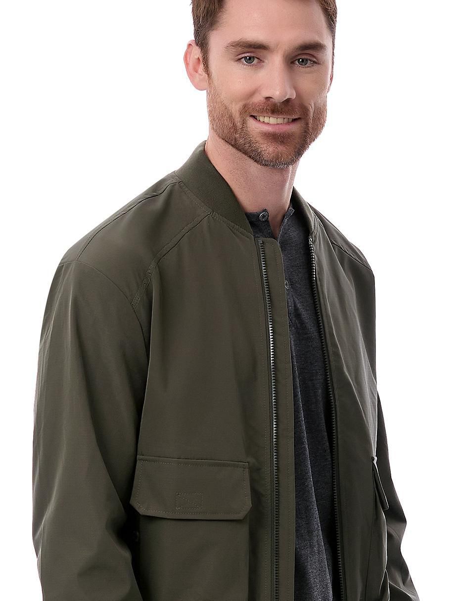Chamarra casual Buffalo con bolsillos para hombre