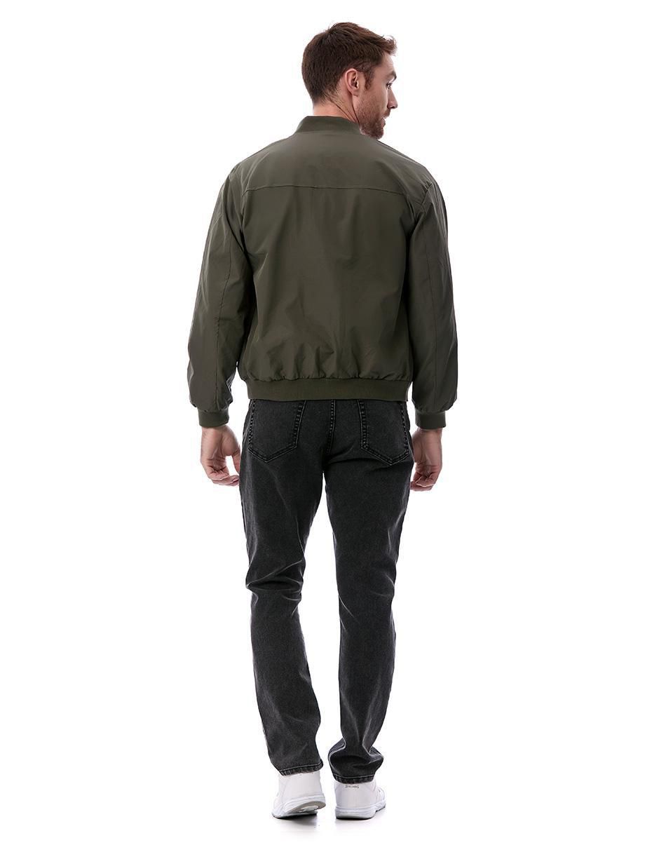 Chamarra casual Buffalo con bolsillos para hombre