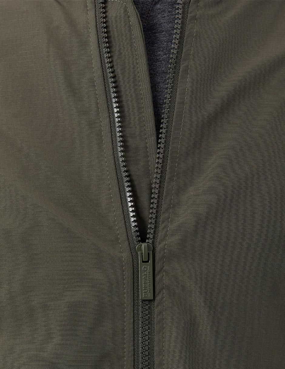 Chamarra casual Buffalo con bolsillos para hombre