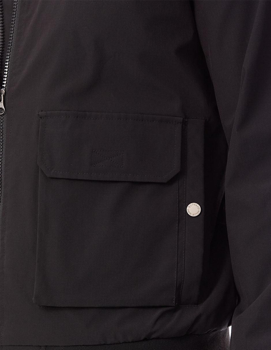 Chamarra casual Buffalo con bolsillos para hombre