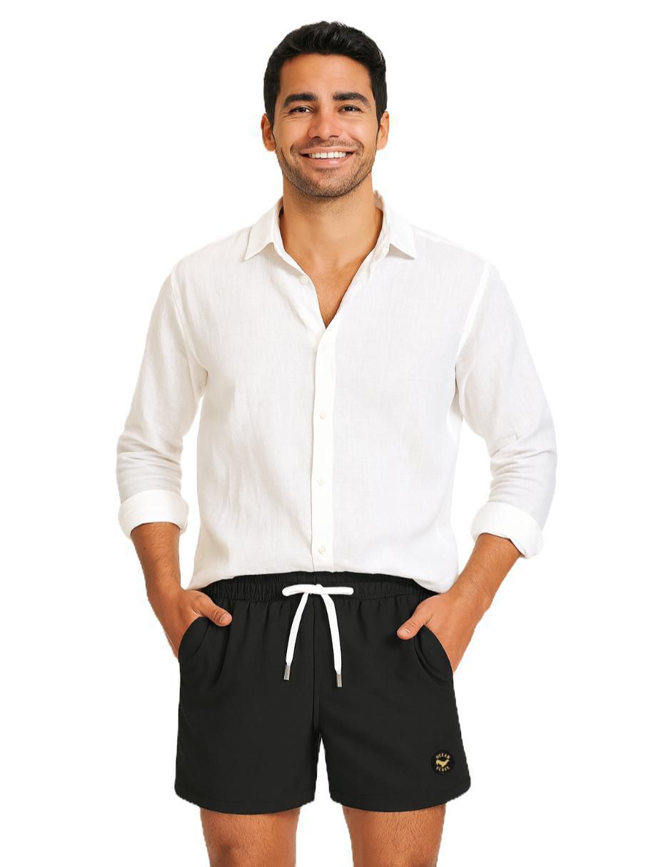 Traje de baño con bolsillos para hombre Traje de baño con bolsillos para hombre