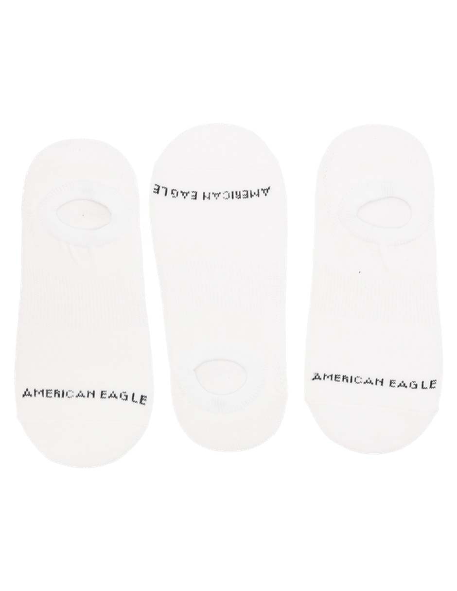 Set protector de pie soporte trasero American Eagle de algodón para hombre 3 pares