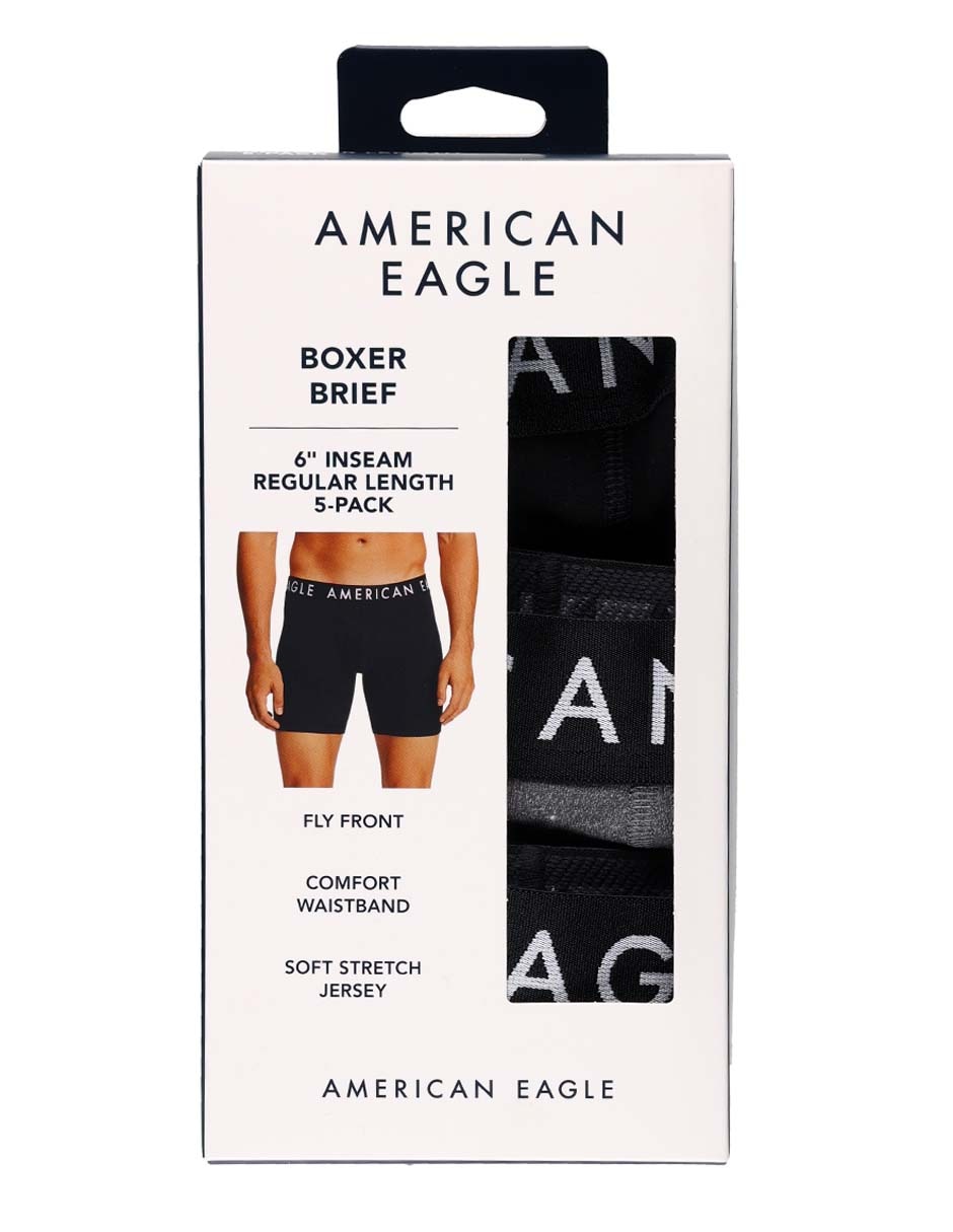Set bóxer de algodón para hombre 5 piezas 6