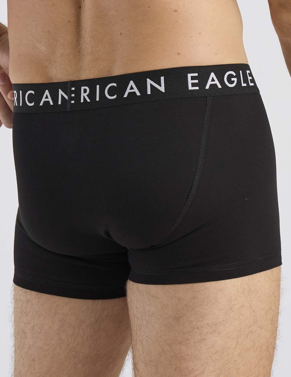 Set bóxer trunk American Eagle de algodón para hombre 3 piezas