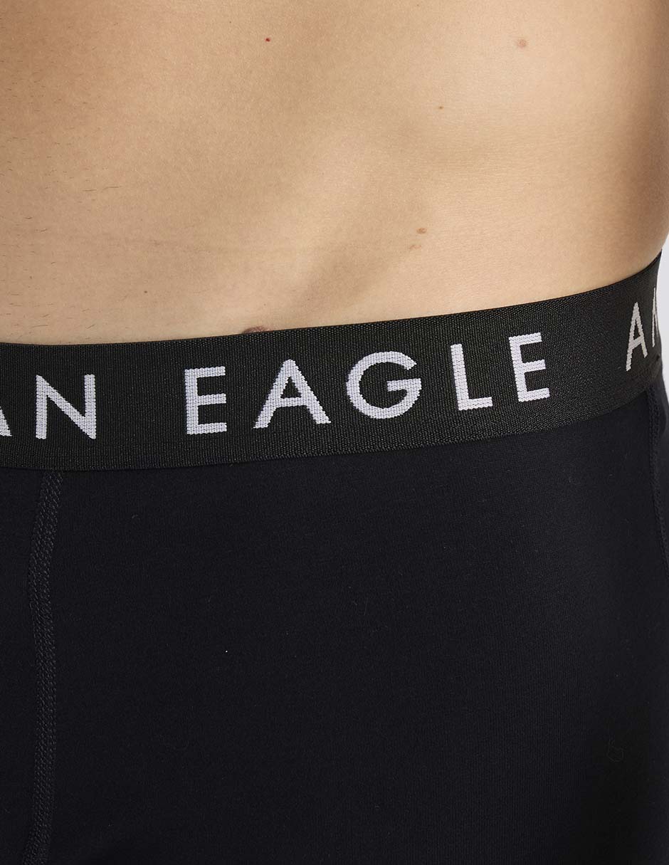 Set bóxer trunk American Eagle de algodón para hombre 3 piezas