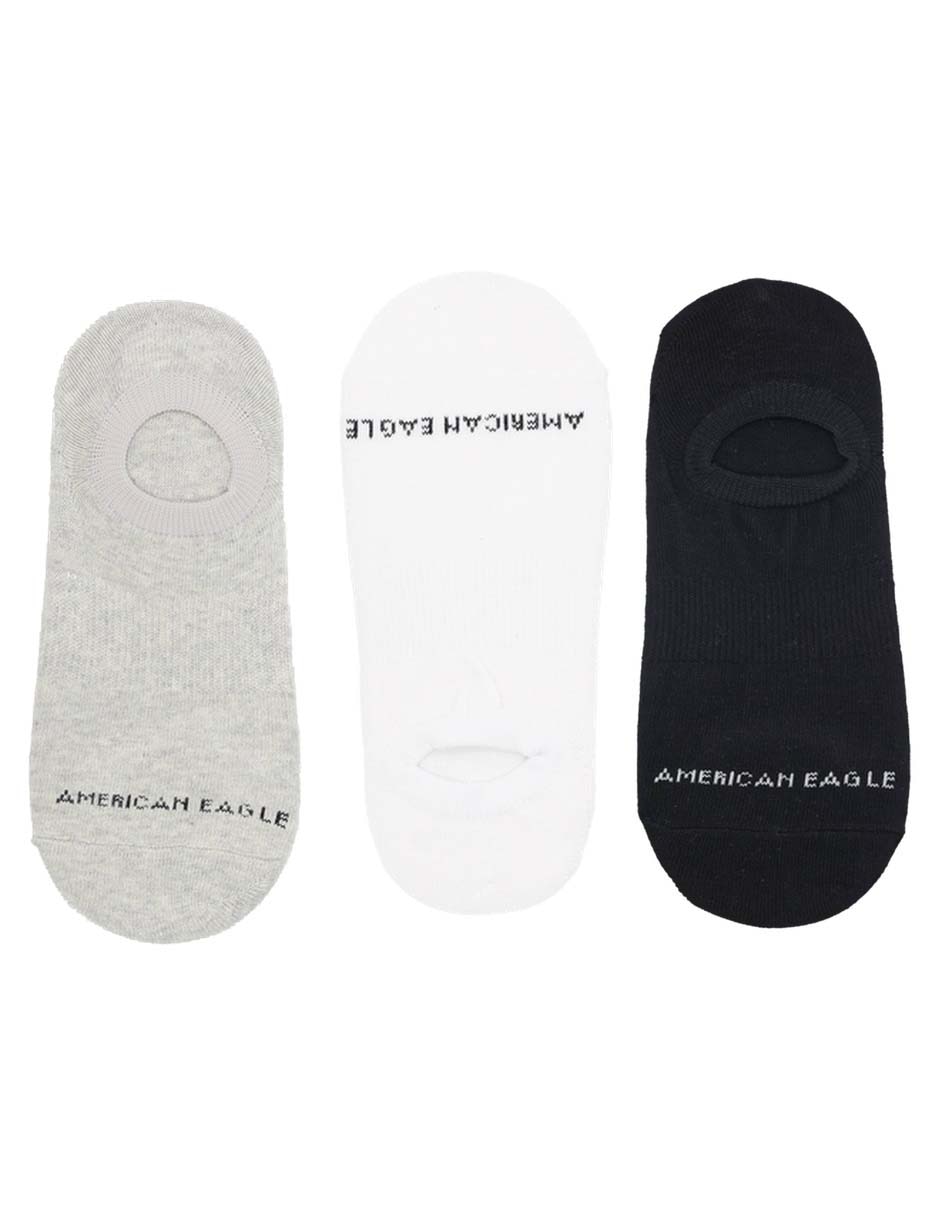 Set protector de pie comfort American Eagle de algodón para hombre 3 pares