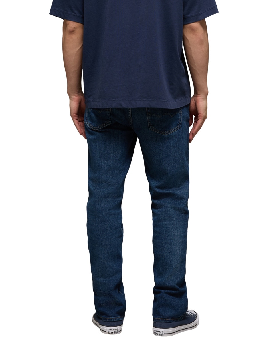 Jeans boot lavado obscuro para hombre 2