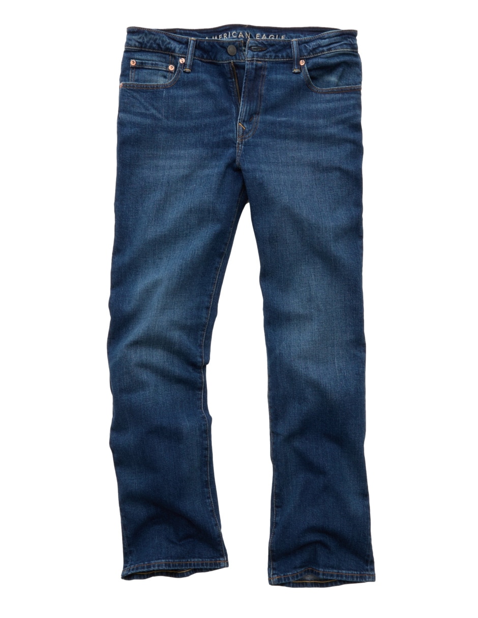 Jeans boot lavado obscuro para hombre 3