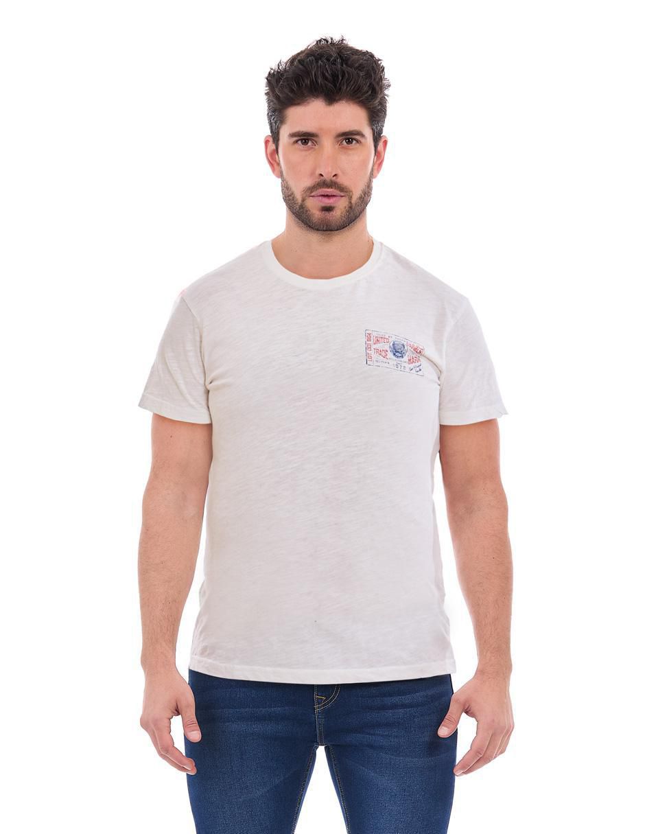 Playera cuello redondo para hombre Playera cuello redondo para hombre