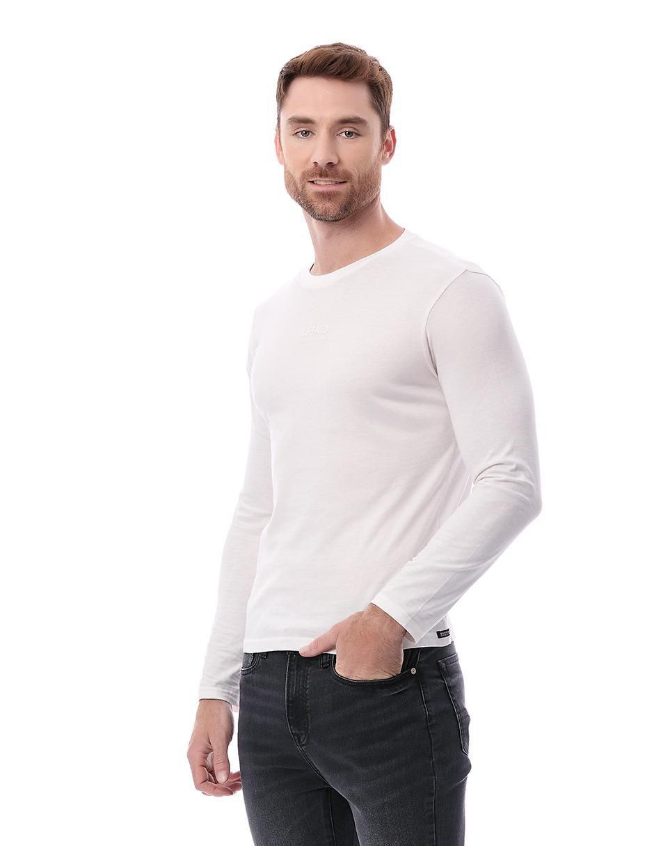 Playera cuello redondo para hombre