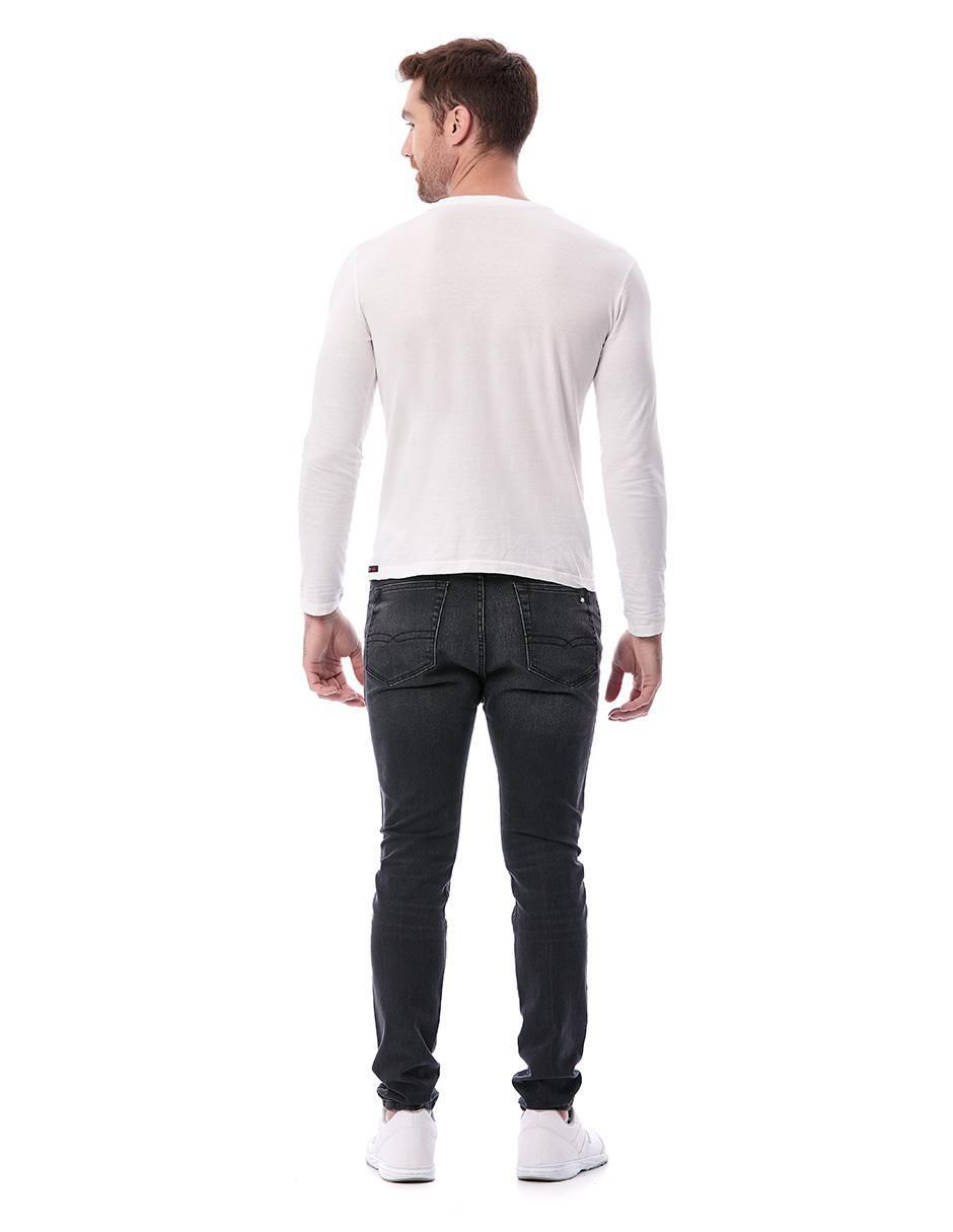 Playera cuello redondo para hombre