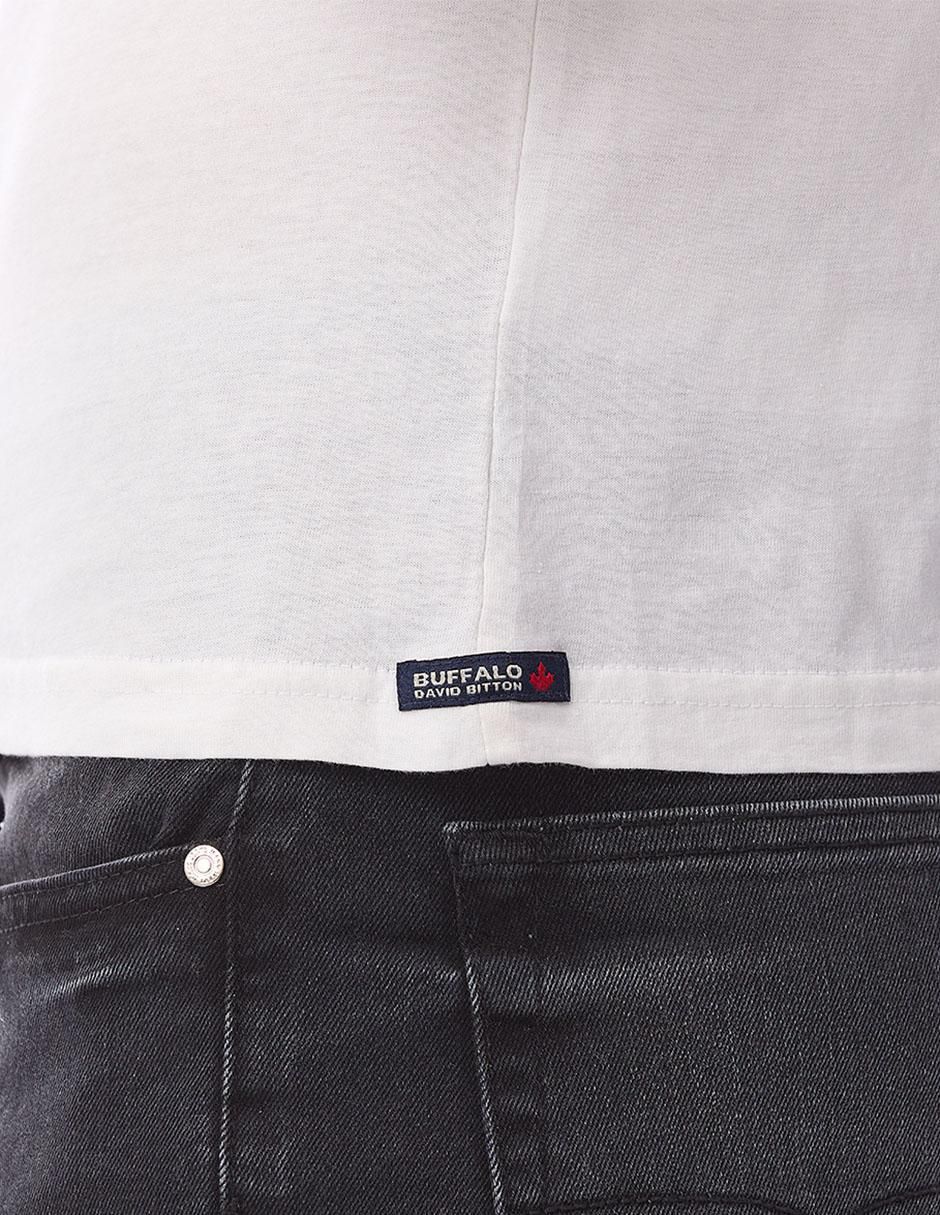 Playera cuello redondo para hombre