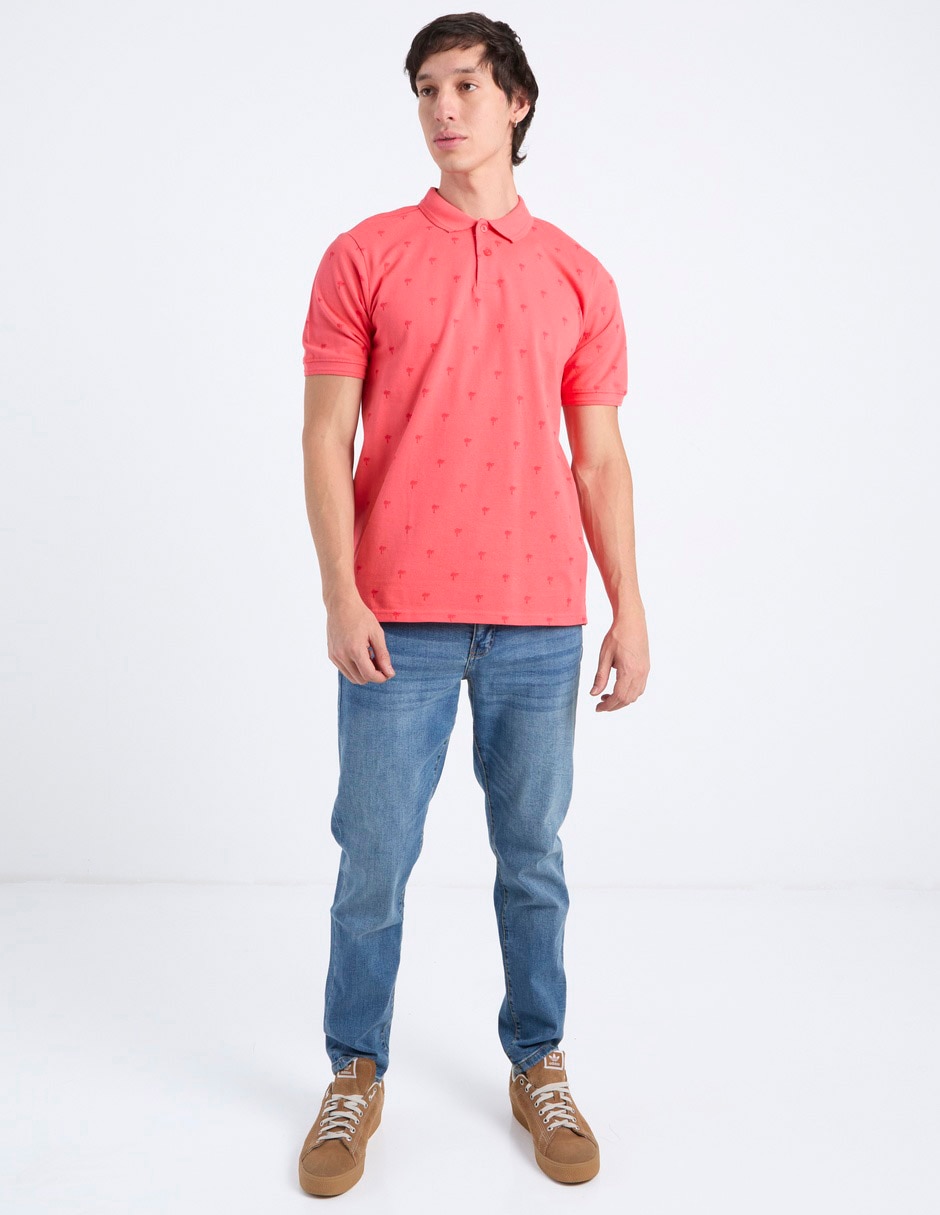Jeans slim lavado claro para hombre 2