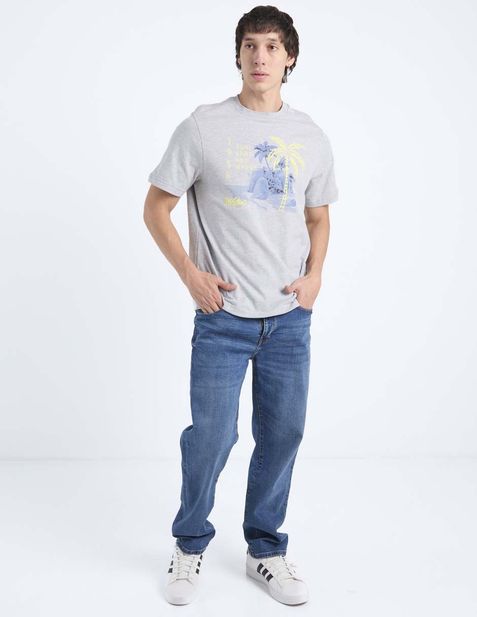 Jeans skinny That's It lavado claro para hombre