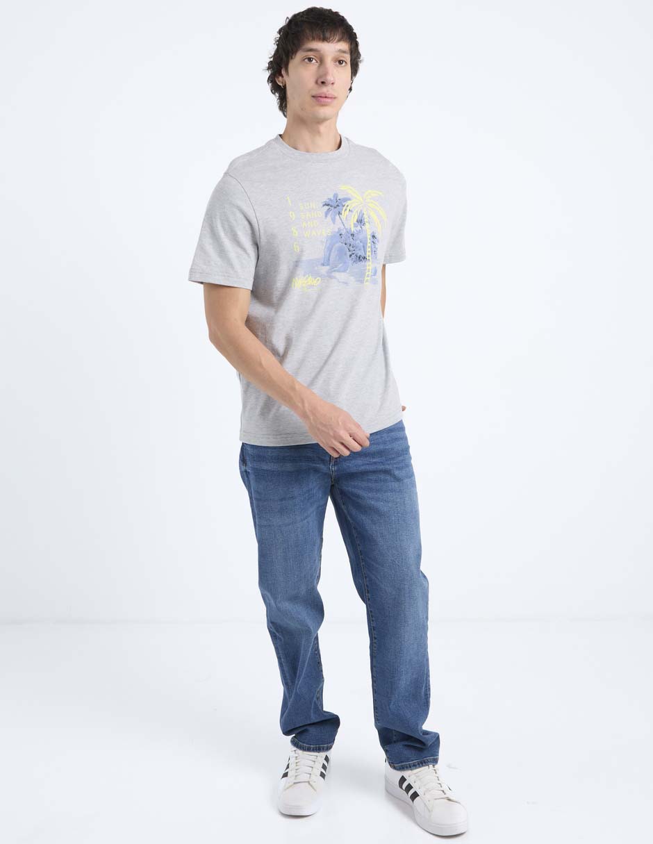 Jeans skinny That's It lavado claro para hombre