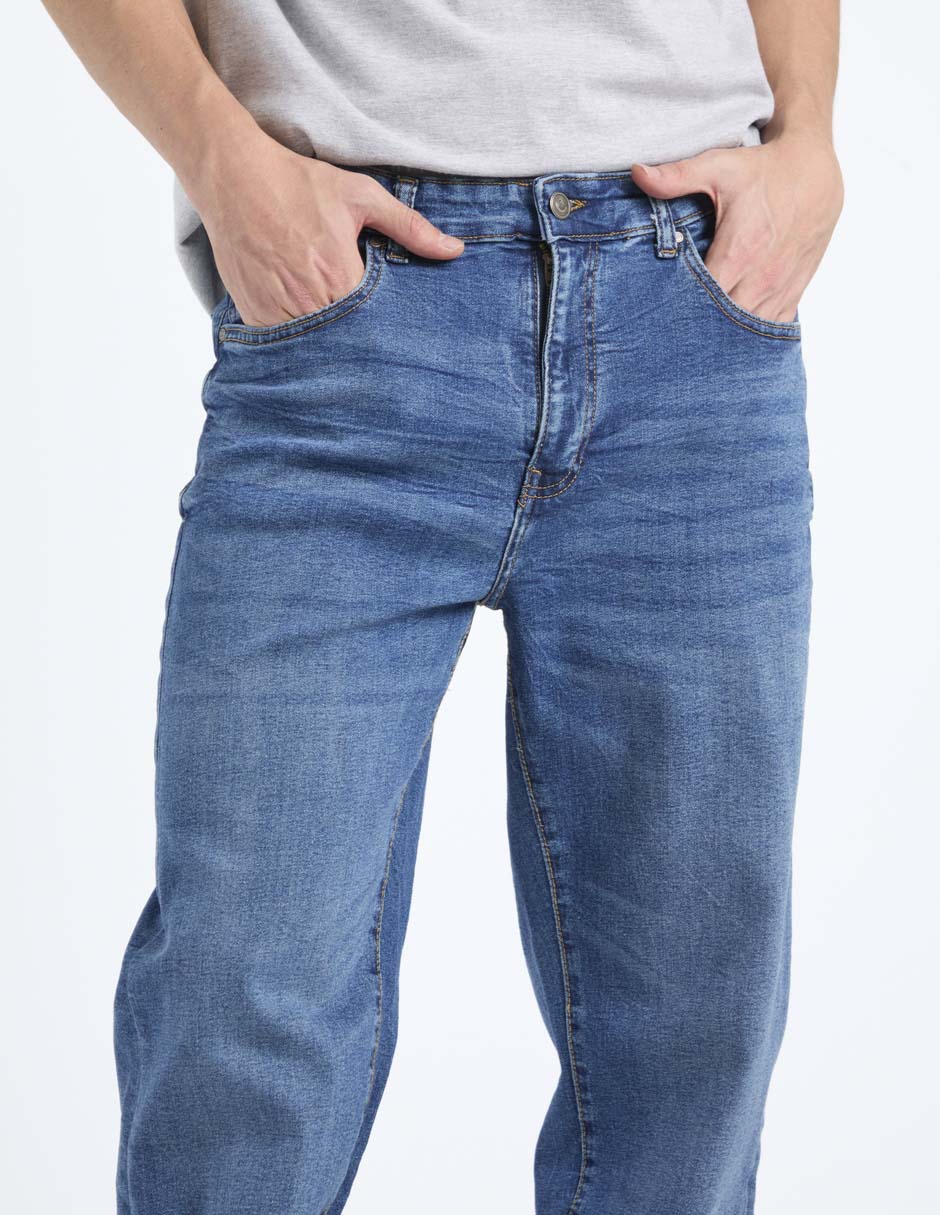 Jeans skinny That's It lavado claro para hombre