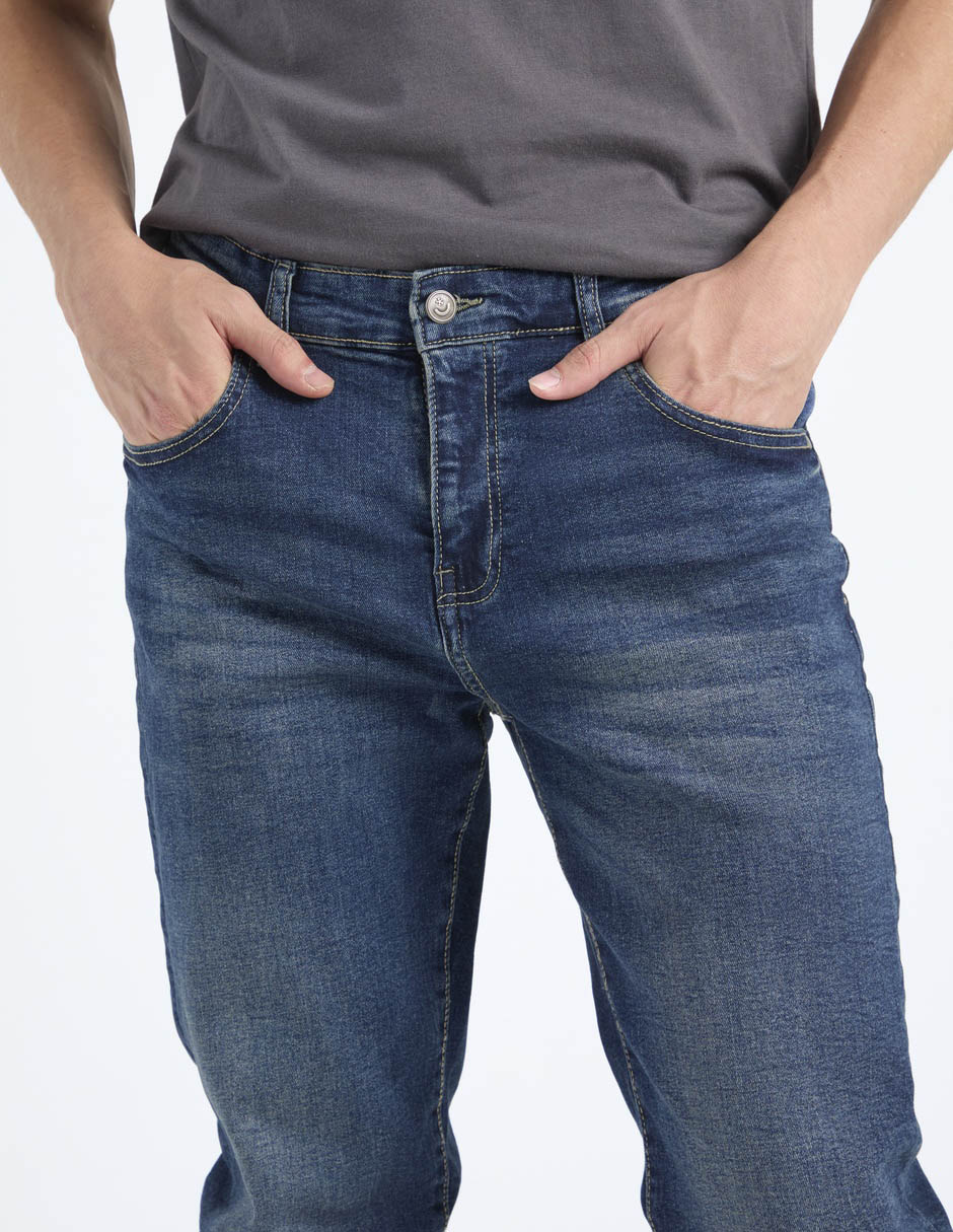 Jeans slim That's It lavado claro para hombre