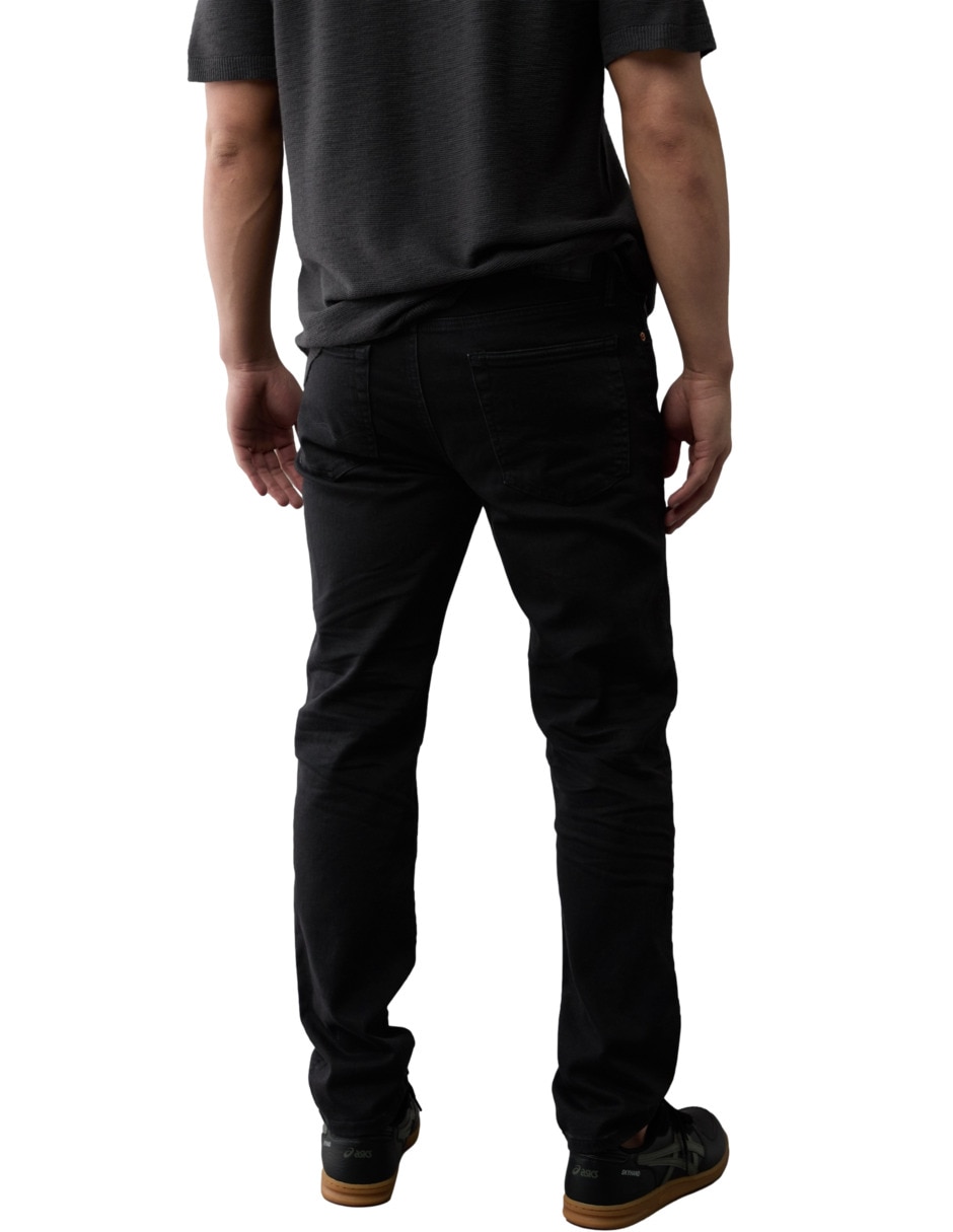 Jeans straight American Eagle lavado obscuro para hombre