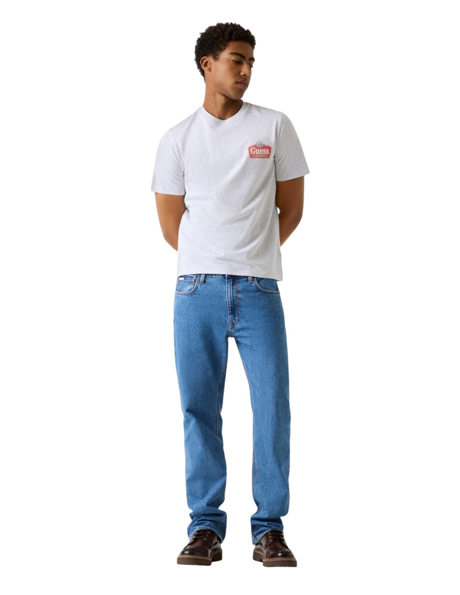 Playera cuello redondo para hombre 4