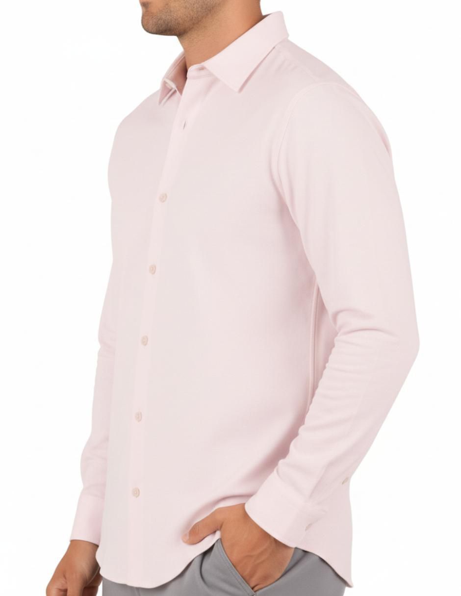 Camisa playa manga larga para hombre