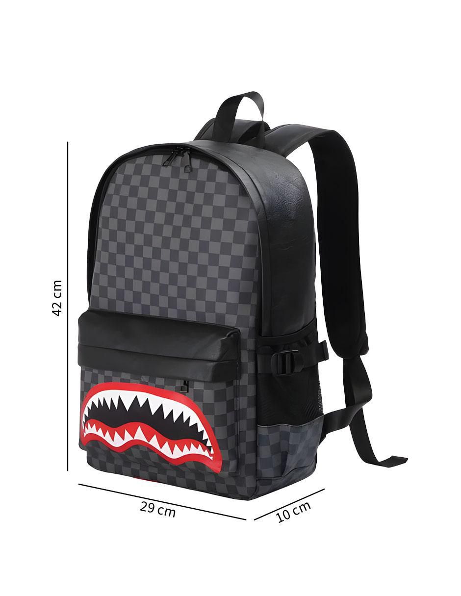 Mochila con portalaptop Tiburón impermeable 5