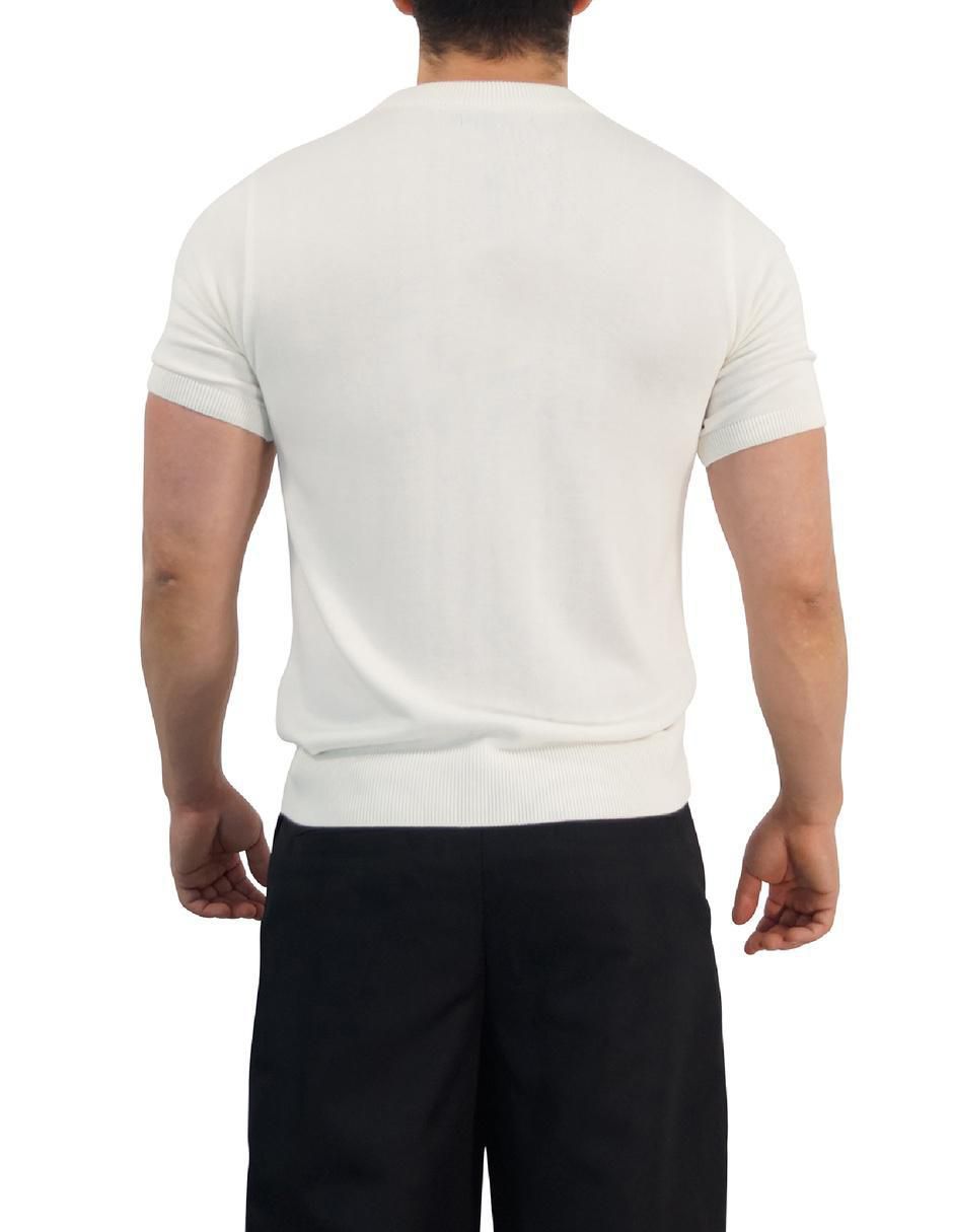 Playera Moderno cuello redondo para hombre 9