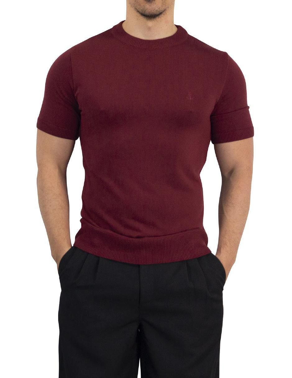 Playera Moderno cuello redondo para hombre 2