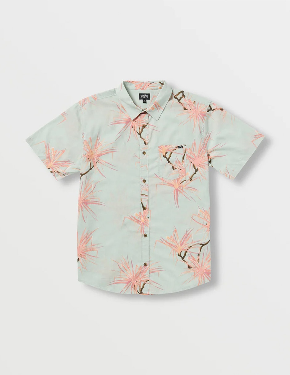 Camisa playa manga corta para hombre 2