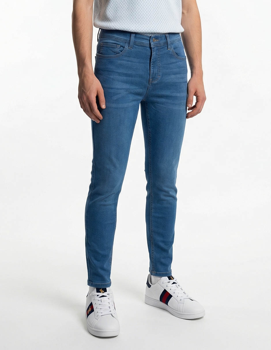 Jeans skinny That's It lavado stone wash para hombre