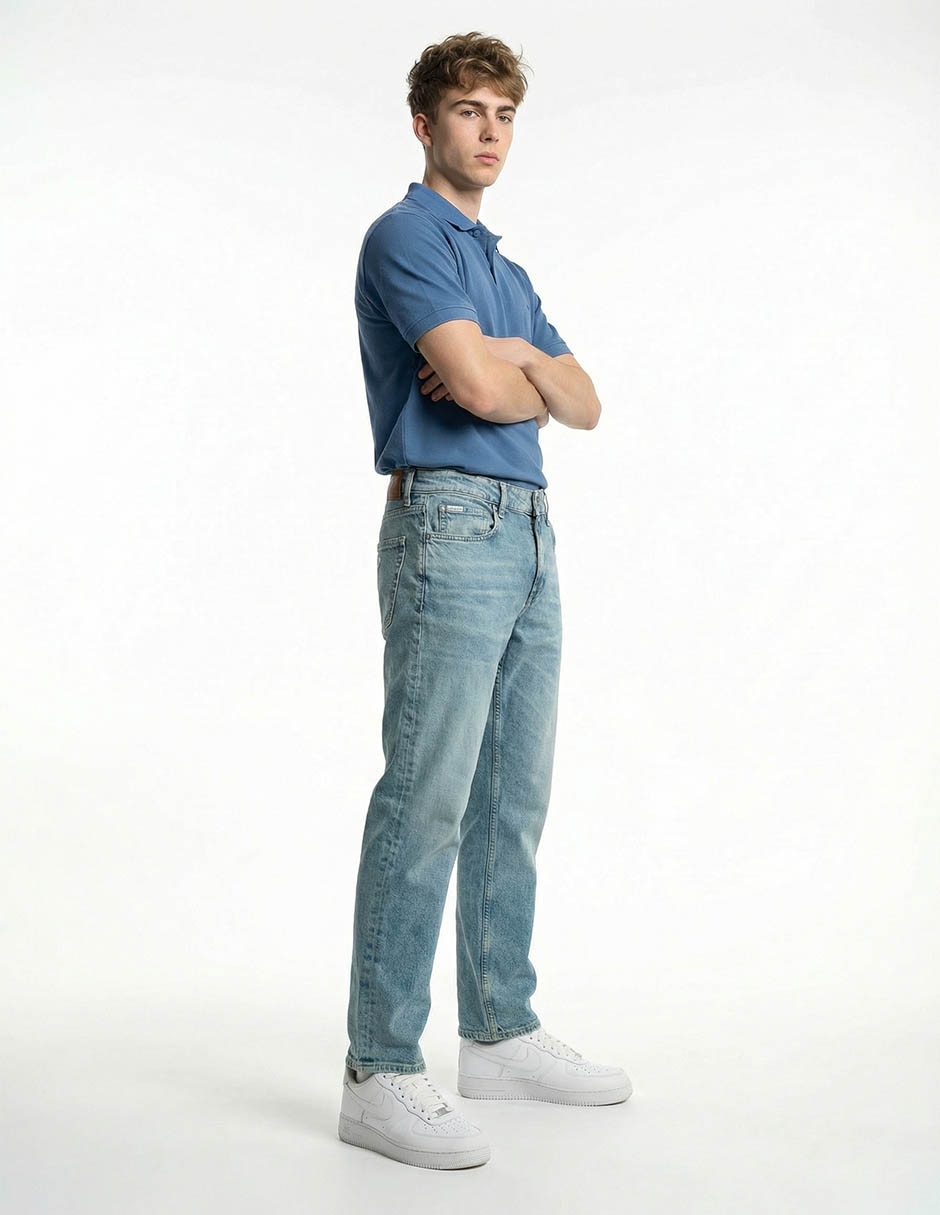 Jeans slim Guess Jeans lavado medio para hombre