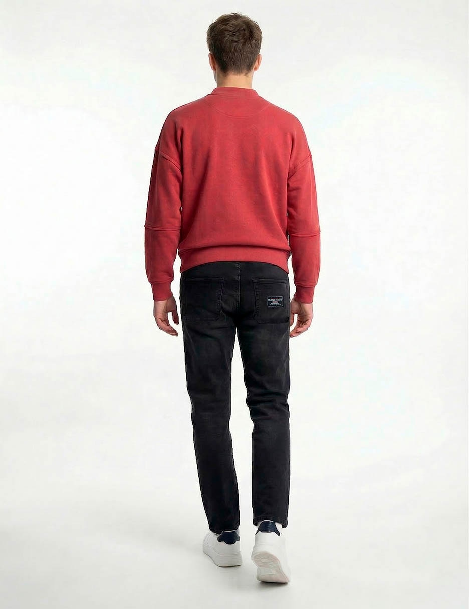 Jeans slim deslavado para hombre 7