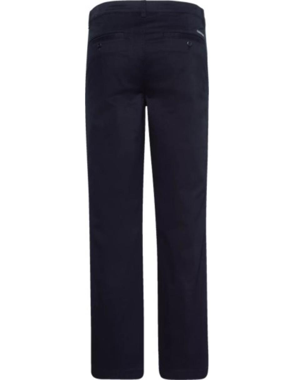 Jeans chino regular de algodón para hombre 6