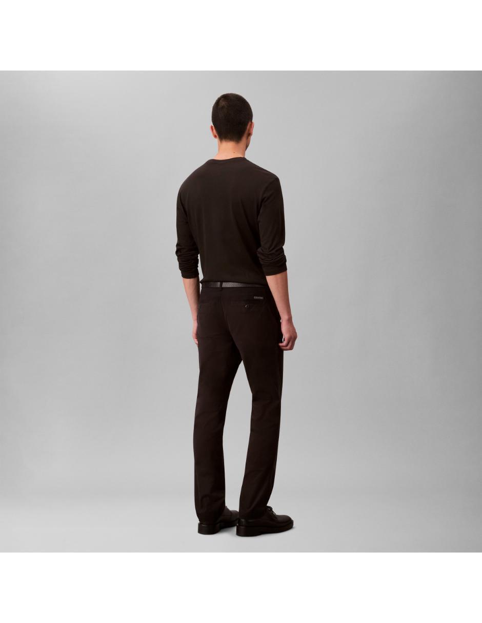Jeans chino regular de algodón para hombre 7