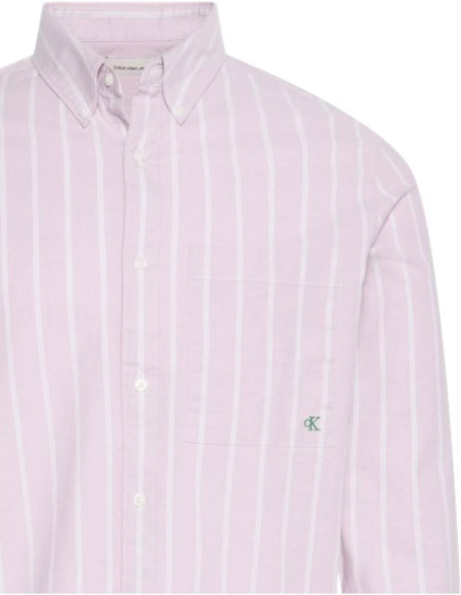 Camisa casual de algodón manga larga para hombre 5