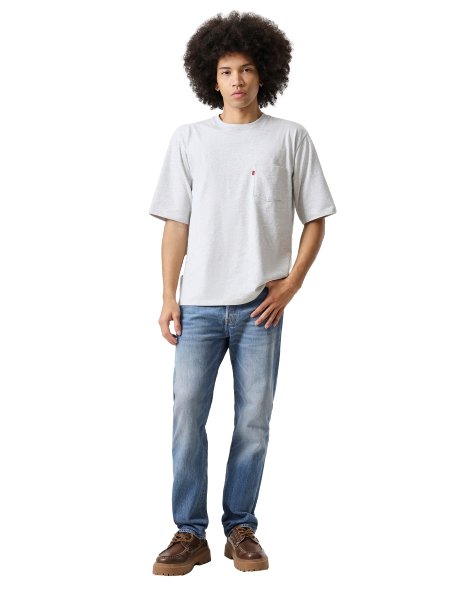 Playera cuello redondo para hombre