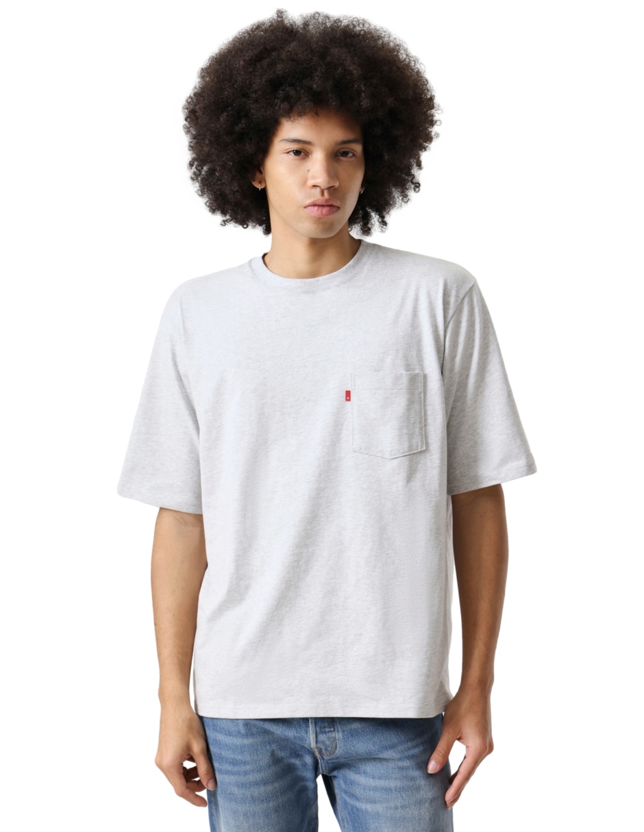 Playera cuello redondo para hombre