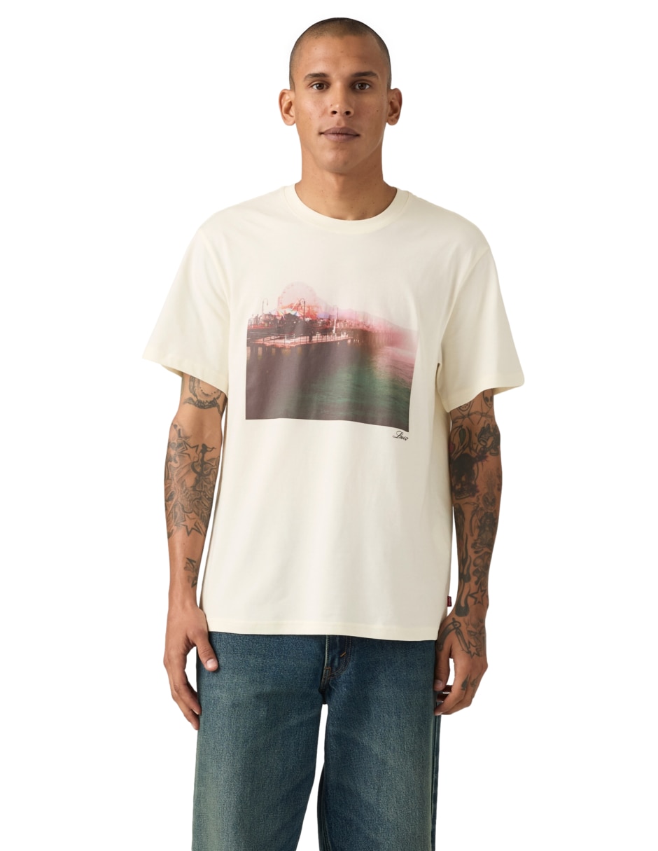Playera cuello redondo para hombre Playera cuello redondo para hombre