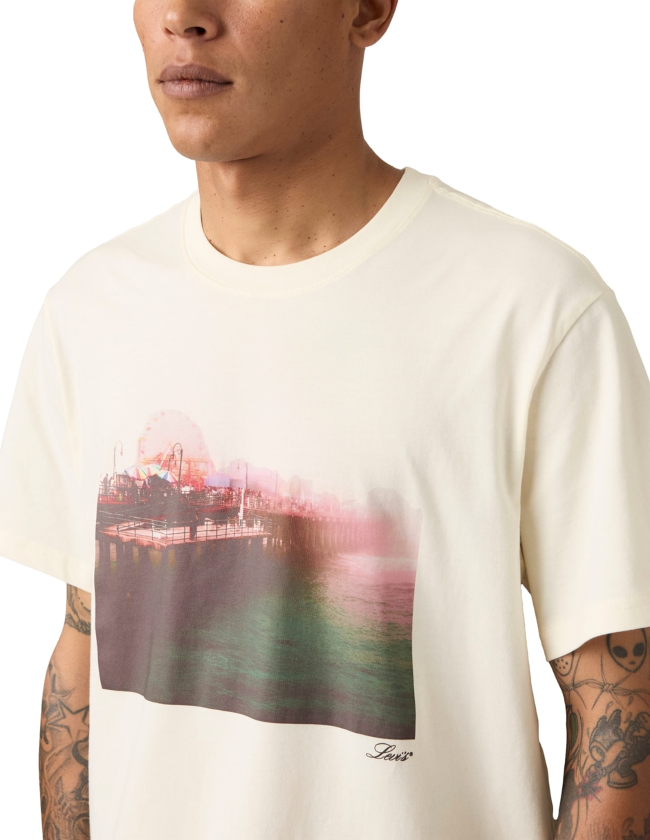 Playera cuello redondo para hombre 2