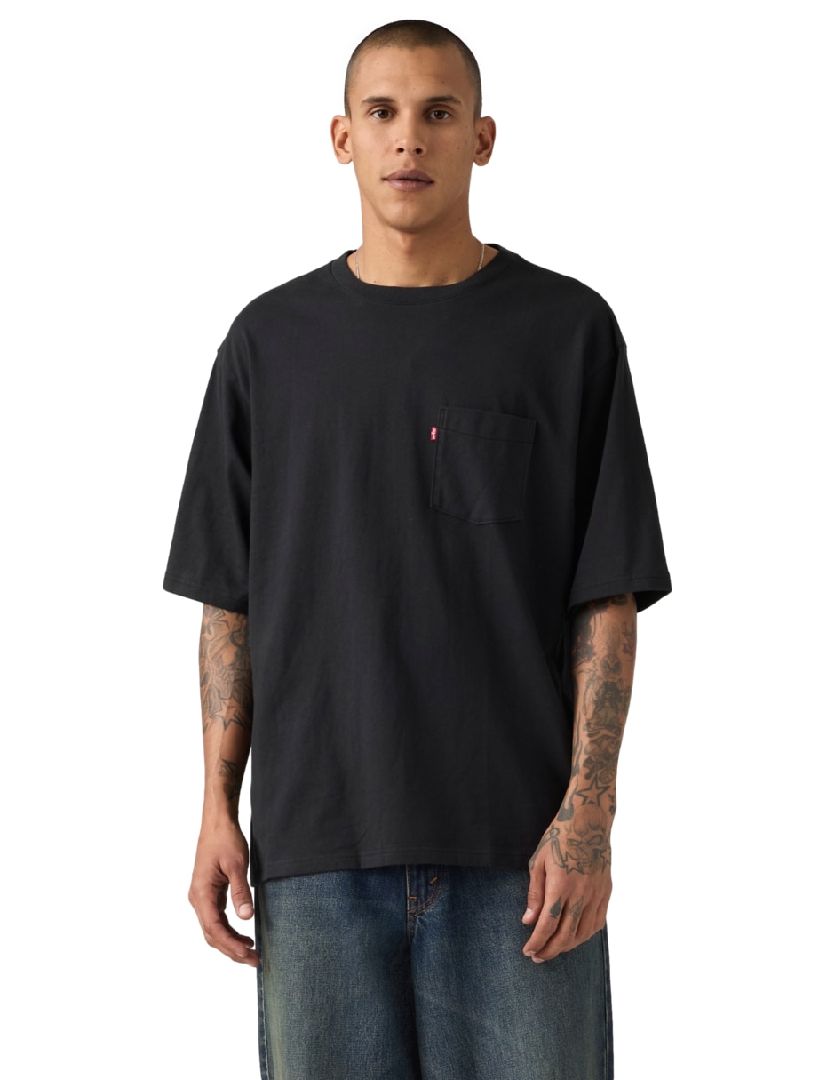 Playera cuello redondo para hombre