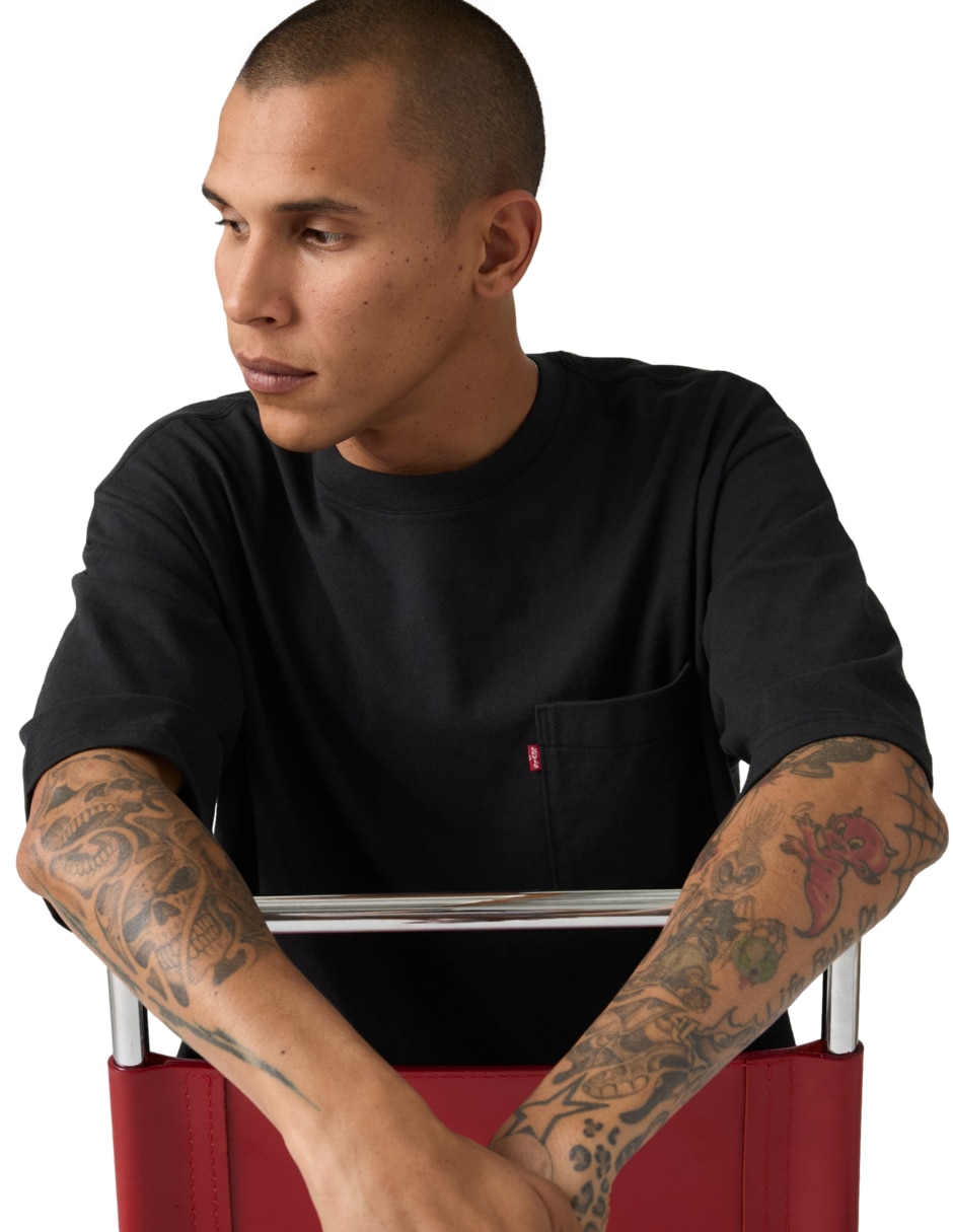 Playera cuello redondo para hombre 2