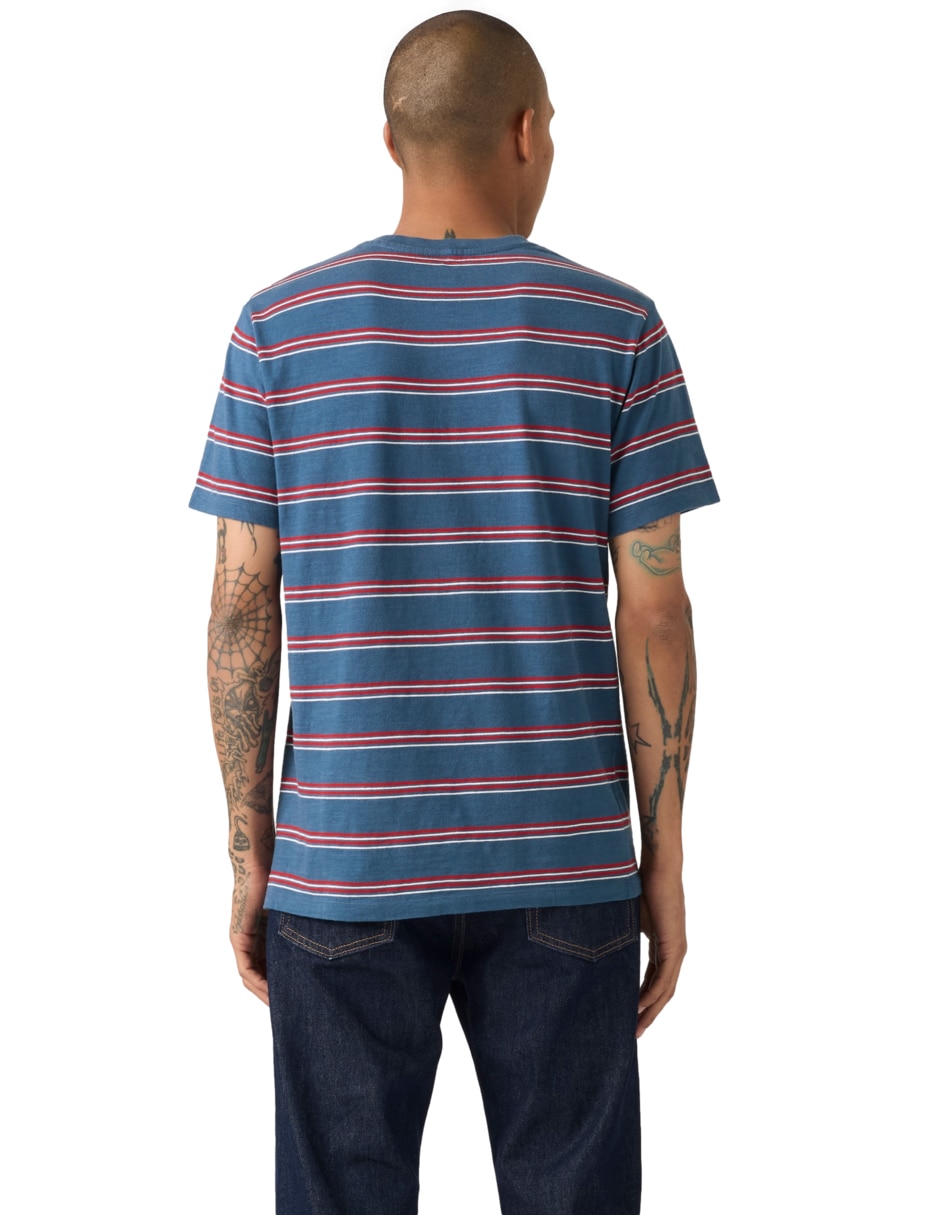 Playera cuello redondo para hombre