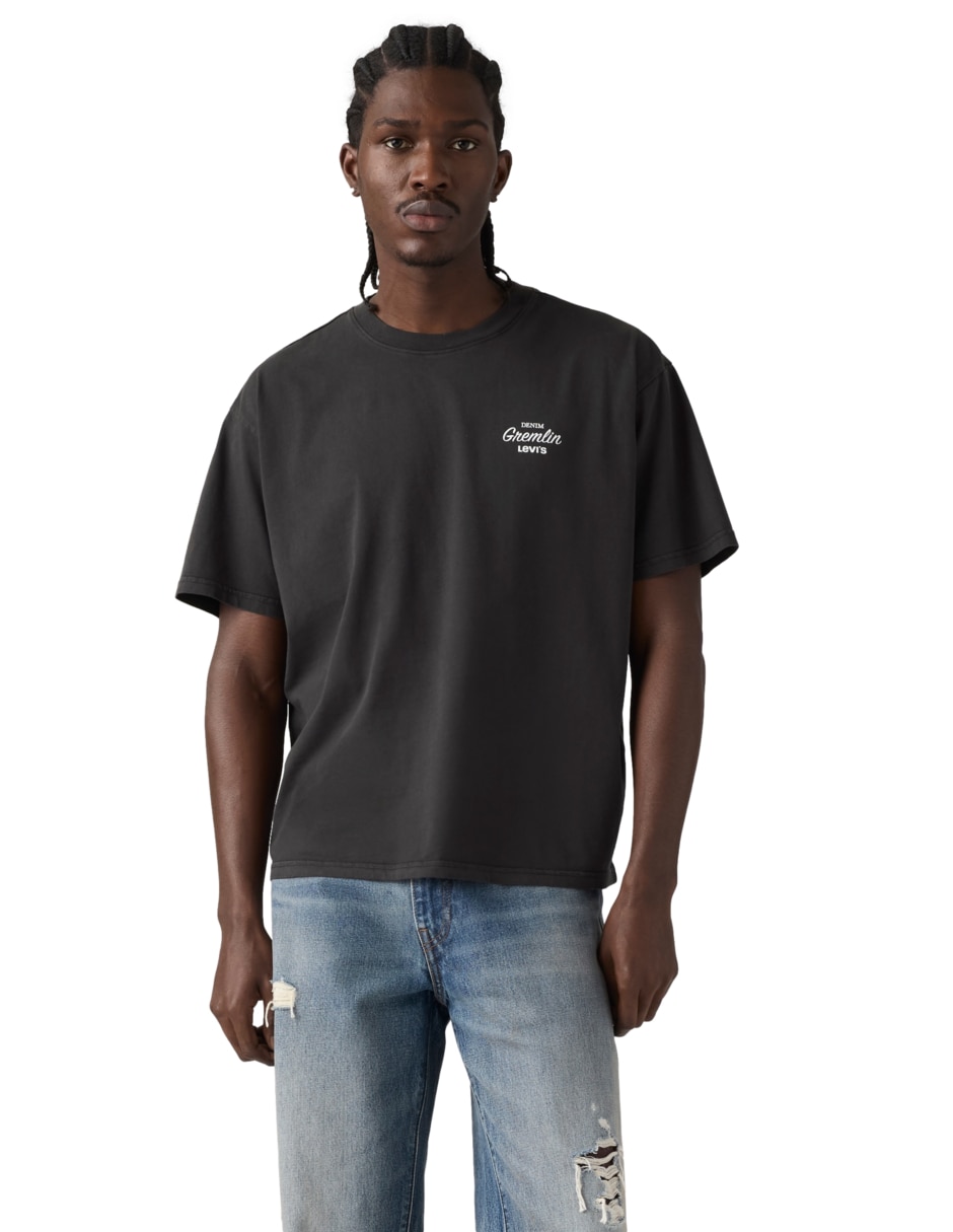 Playera cuello redondo para hombre