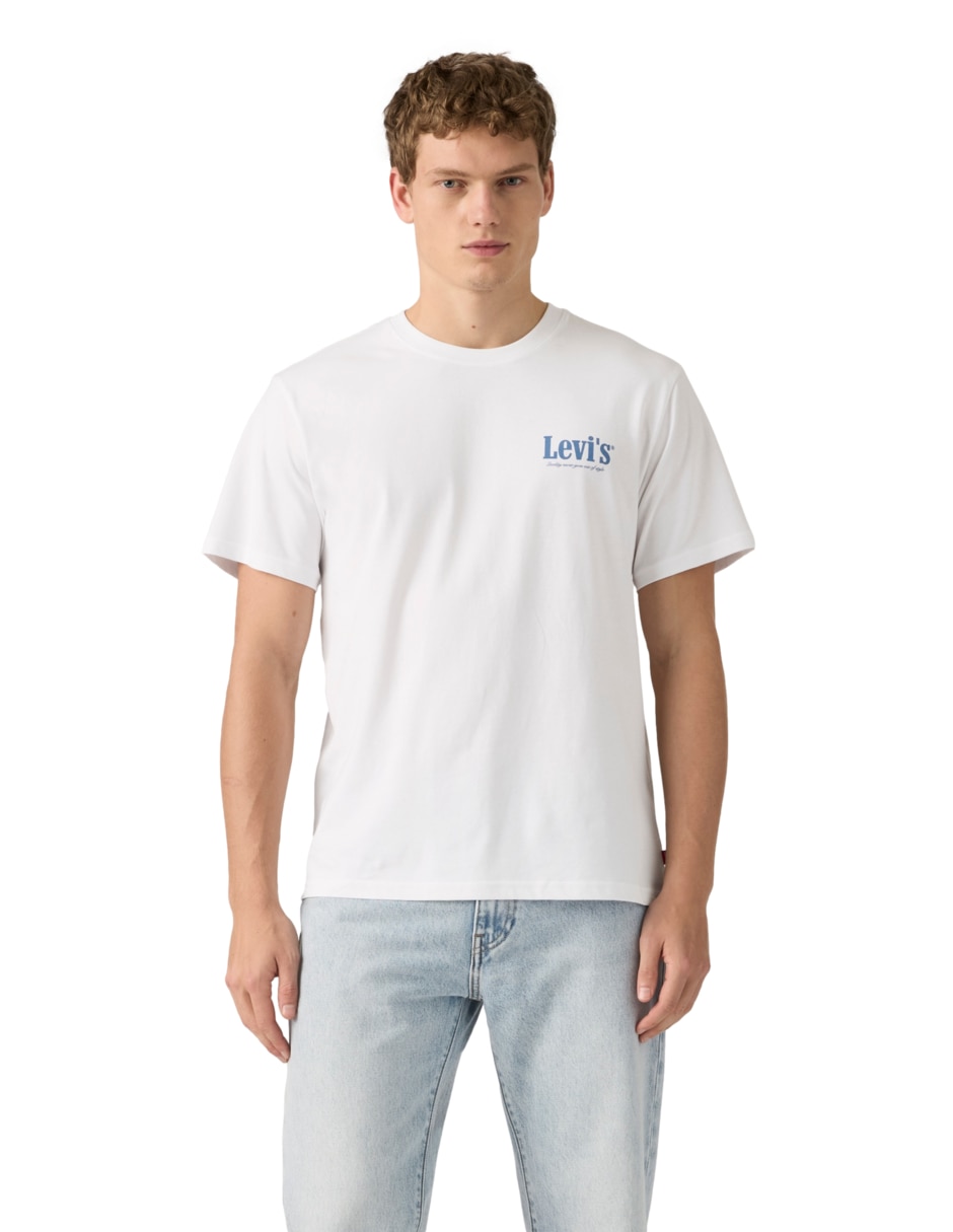 Playera cuello redondo para hombre
